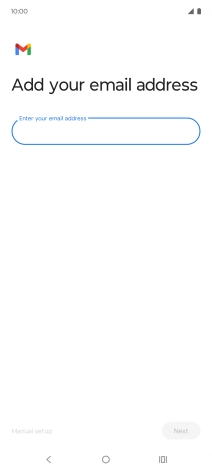 Press the field below 