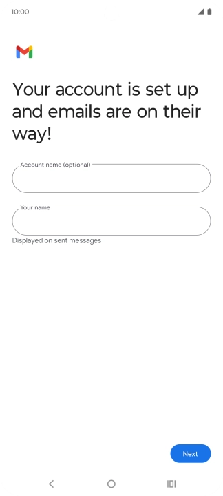 Press the field below 