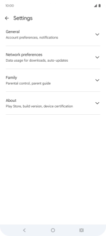 Press Network preferences.