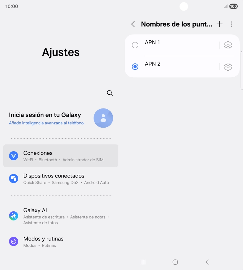 Pulsa la tecla de inicio para terminar y regresar a la pantalla de inicio.