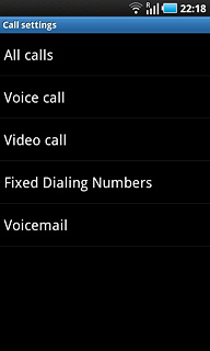 Press All calls.