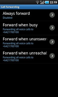 Forward when unreachab