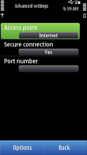 Press Access point.