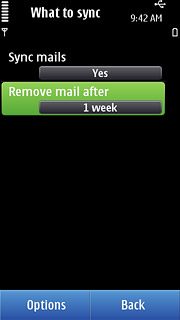 Press Remove mail after.