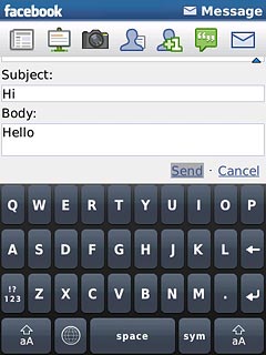 Press Send.