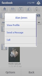 Press your profile picture.Press View Profile.