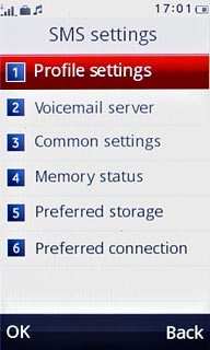 Press Profile settings.