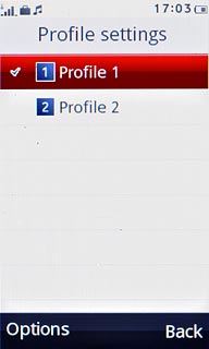 Press Options.
