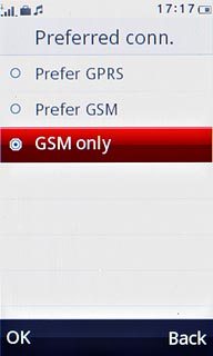 Press GSM only.