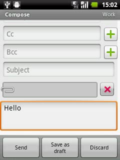 Press Send.