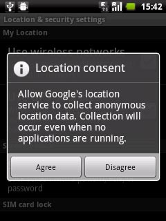 If you activate the function:Press Agree.