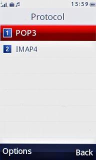 Press POP3.