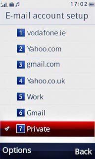 Press Options.