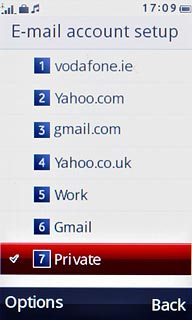 Press Options.