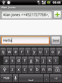 Press Send.
