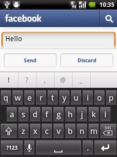 Press Send.