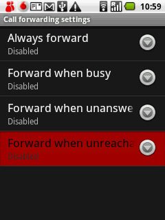 Forward when unreachable