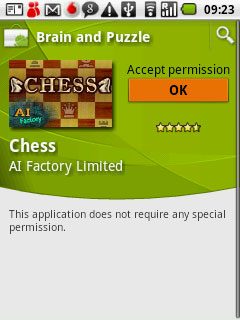 Press OK.Follow the instructions on the display to download and install the application.