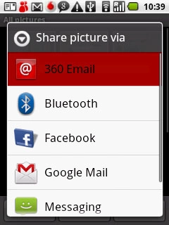 Press one of the following options:360 Email, go to 3a.