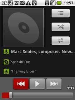 To go to the previous audio file:Press arrow left twice.