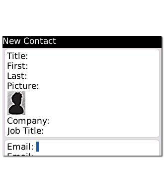 Highlight the field next to Email and key in the required email address.
