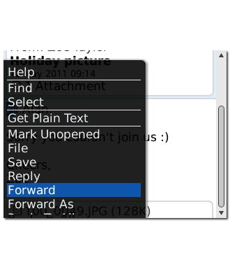 Scroll to Forward and press the Navigation key.Key in the first letters of the required contact.Matching contacts are displayed.