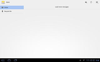 Press the home icon to return to standby mode.
