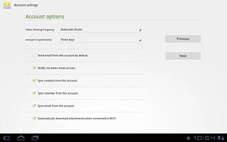 Press the drop down list next to Inbox checking frequency.
