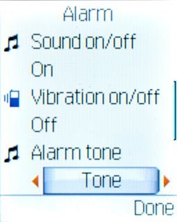 If you selected Tone in step 5: