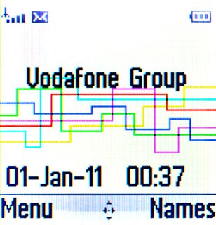 The text message icon indicates that you have received a new text message.Further information:Read text message