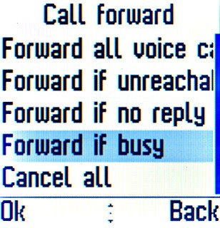 Forward if busy