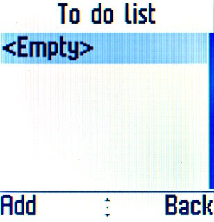 Scroll to Add and press the Navigation key.