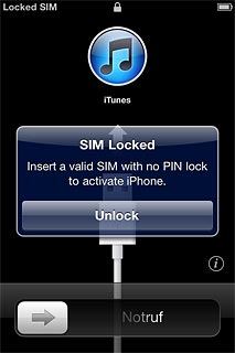 Press Unlock.
