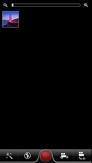 To turn video light on or off:Press the video light icon to turn video light on or off.