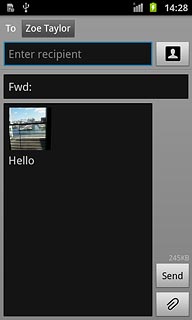 Press Send.