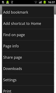 Press Settings.
