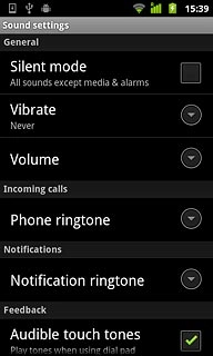 Press Vibrate.