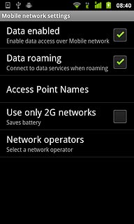 Press Access Point Names.