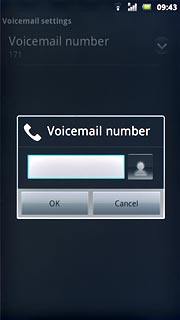 Key in (prefix) 5 (your phone number) and press OK.