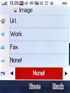 Press arrow right to select From file manager.
