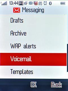 Press Voicemail.