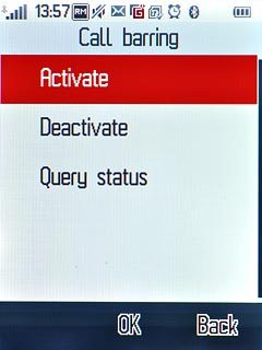 Press one of the following options:Activate.