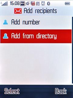 Press Add from directory.