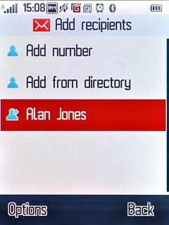 Press Options.
