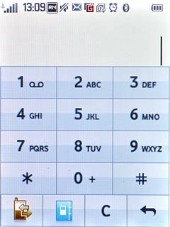 Press and hold the required number key until the number is called.