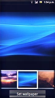 Press Set wallpaper.