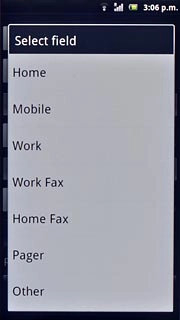 Press the required number type.