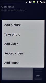 Press Add picture.Go to the required folder.