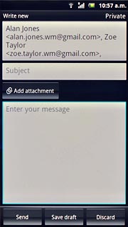 Press Add attachment.