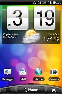 The HSDPA icon shows that an HSDPA data connection is active.Further information:Select network mode
